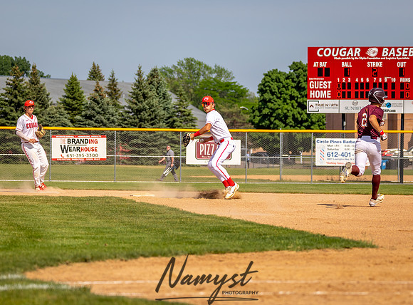 Centennial vs Forest Lake Varsity Baseball 40