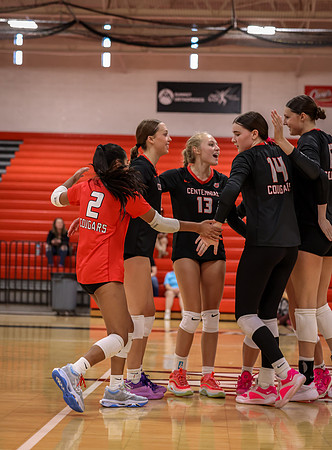Centennial vs Mounds View Girls Varsity Volleyball 26