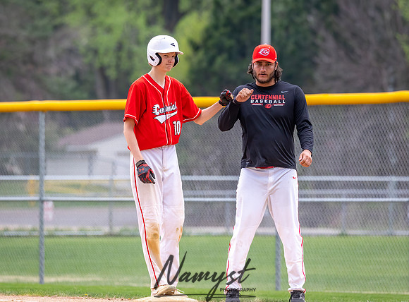 Centennial vs Spring Lake Park B Squad Baseball 123