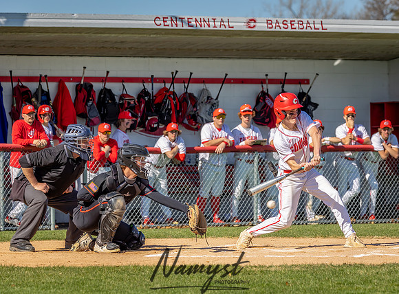 Centennial vs Elk River Varsity Baseball 59