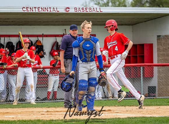 Centennial vs Spring Lake Park B Squad Baseball 72