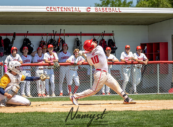 Centennial vs Mahtomedi Varsity Baseball 205