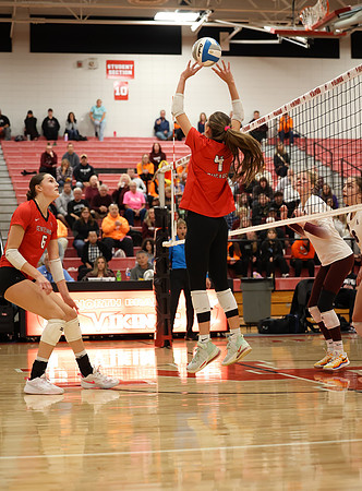 Centennial vs Anoka Girls Varsity Volleyball 128