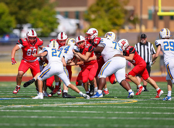Centennial vs STMA JV Football 317