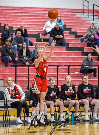 Centennial vs Andover Girls Varsity Basketball 140