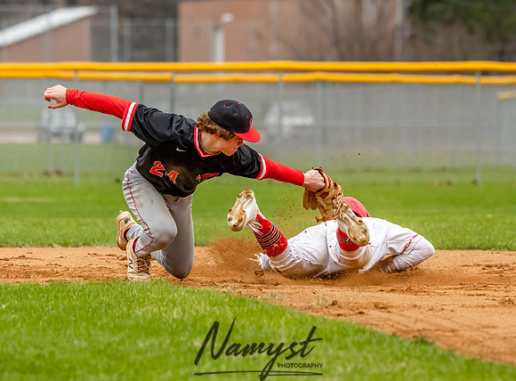 Centennial vs Coon Rapids JV Baseball 85