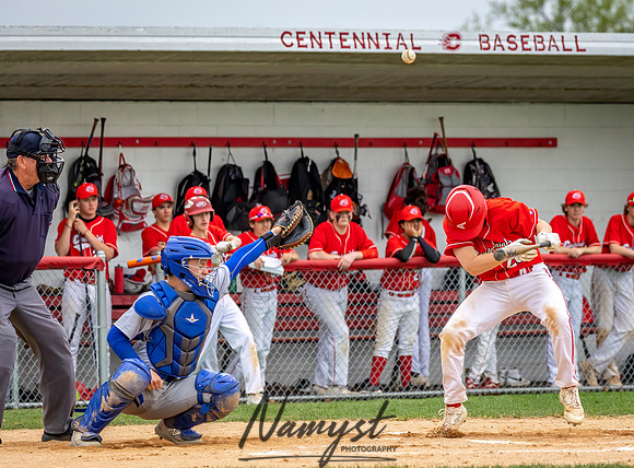 Centennial vs Spring Lake Park B Squad Baseball 75