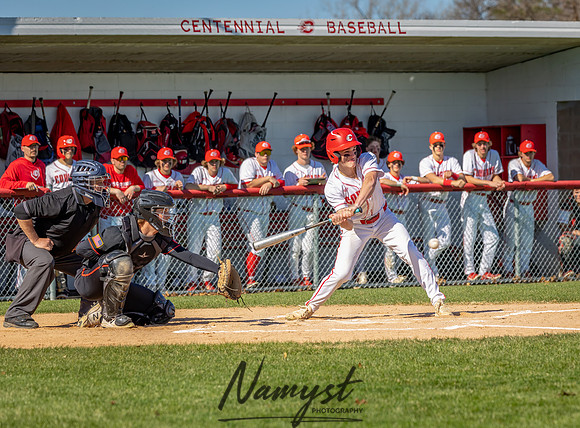 Centennial vs Elk River Varsity Baseball 61