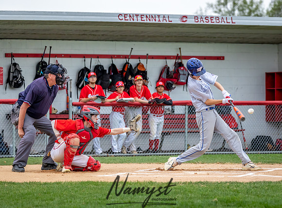 Centennial vs Spring Lake Park B Squad Baseball 14