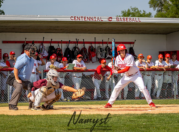 Centennial vs Forest Lake Varsity Baseball 113