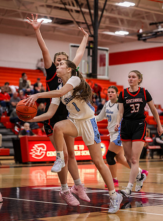 Centennial vs Blaine Girls Varsity Basketball 155