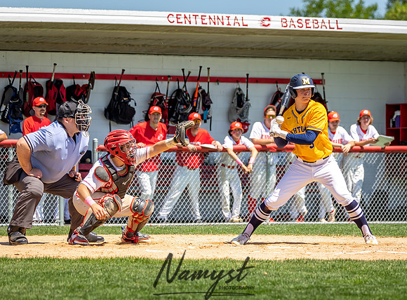 Centennial vs Mahtomedi Varsity Baseball 181