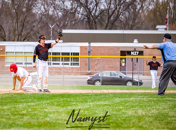 Centennial vs St. Louis Park Varsity Baseball 261