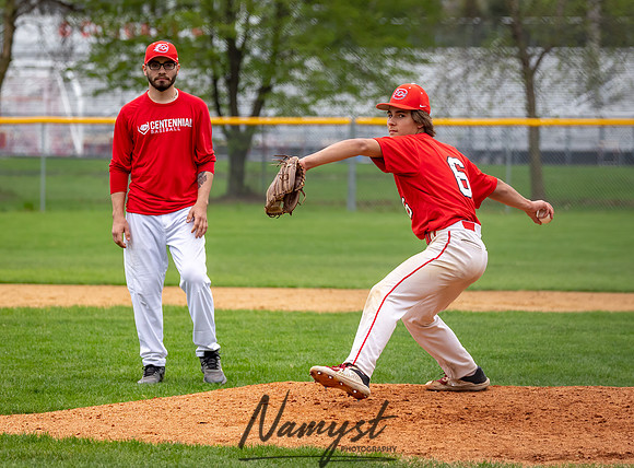 Centennial vs Champlin Park 9th Grade Baseball 95