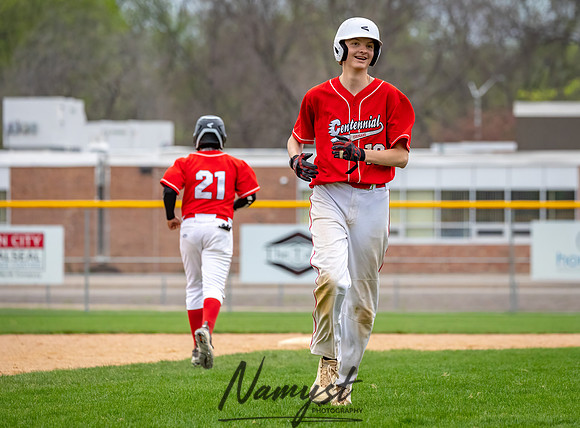 Centennial vs Spring Lake Park B Squad Baseball 167