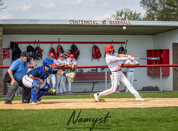 Centennial vs St. Thomas Academy JV Baseball 52