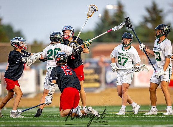 Centennial vs Chisago Lakes Varsity Lacrosse 30