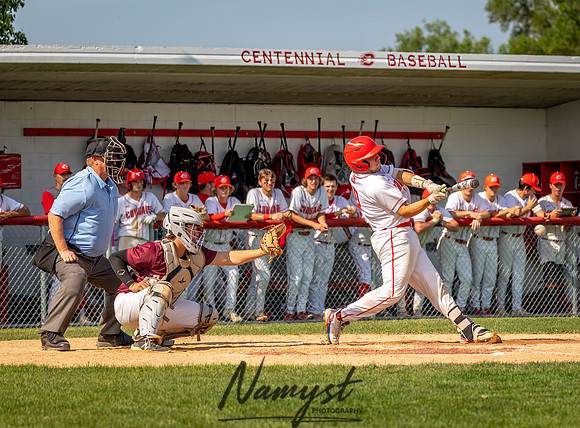 Centennial vs Forest Lake Varsity Baseball 103