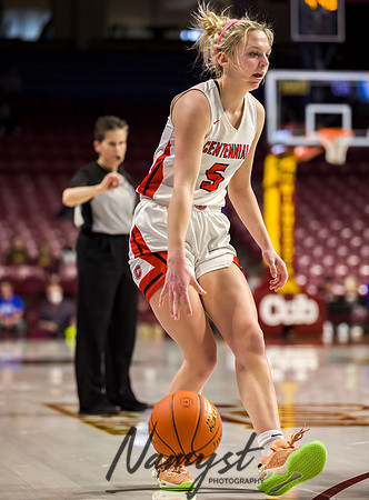 Centennial vs STMA Girls Basketball - State Tournament 243