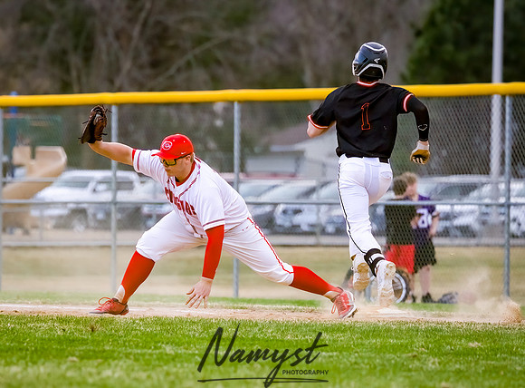 Centennial vs St. Louis Park Varsity Baseball 213