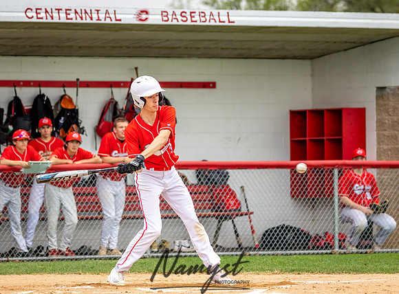 Centennial vs Spring Lake Park B Squad Baseball 48