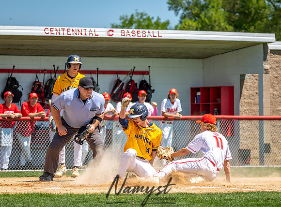 Centennial vs Mahtomedi Varsity Baseball 144