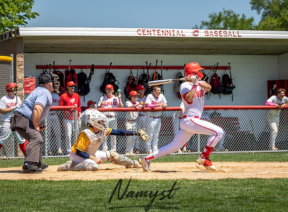 Centennial vs Mahtomedi Varsity Baseball 198