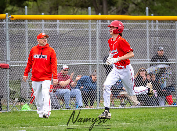 Centennial vs Spring Lake Park B Squad Baseball 71