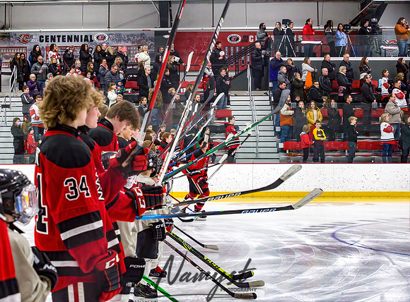Centennial vs Blaine Varsity Hockey 070