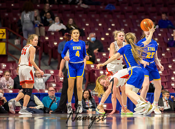 Centennial vs STMA Girls Basketball - State Tournament 182