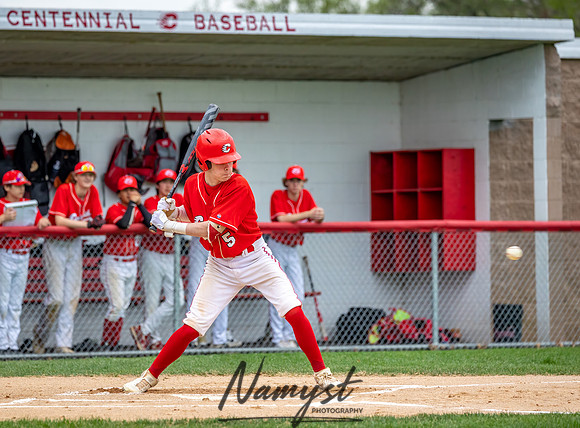 Centennial vs Spring Lake Park B Squad Baseball 21