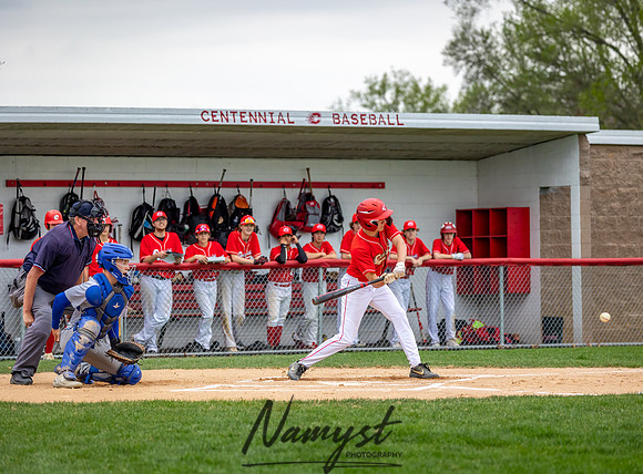 Centennial vs Spring Lake Park B Squad Baseball 16