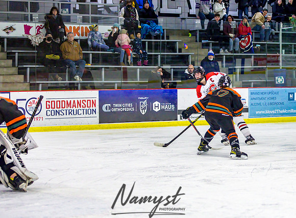 Centennial vs Osseo-Park Center Varsity Hockey 130