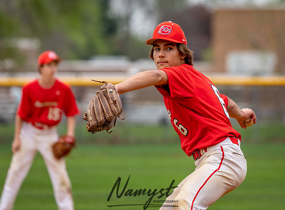 Centennial vs Champlin Park 9th Grade Baseball 98