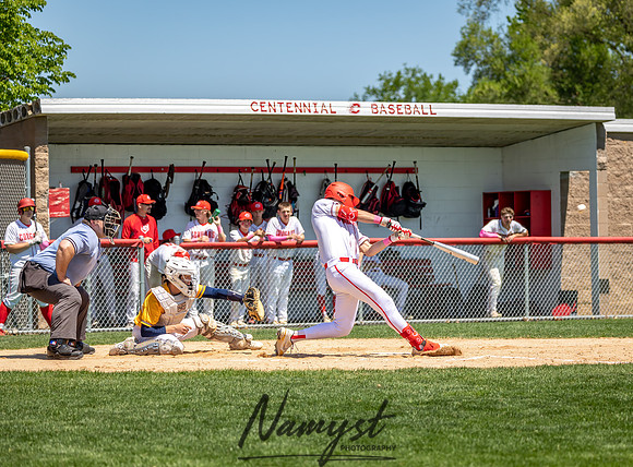 Centennial vs Mahtomedi Varsity Baseball 197