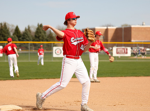 Centennial vs Spring Lake Park Baseball_15