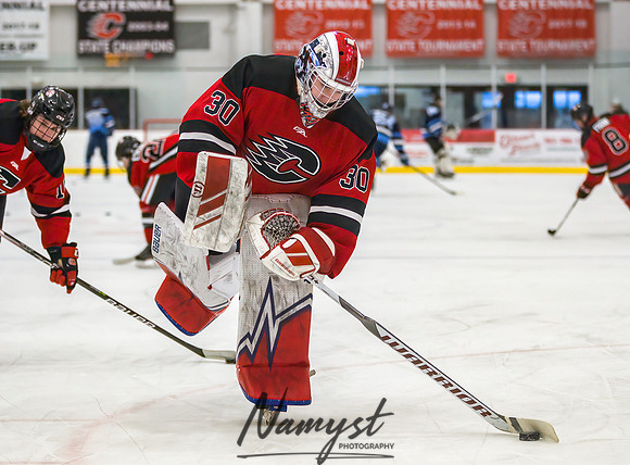 Centennial vs Blaine JV Hockey 010
