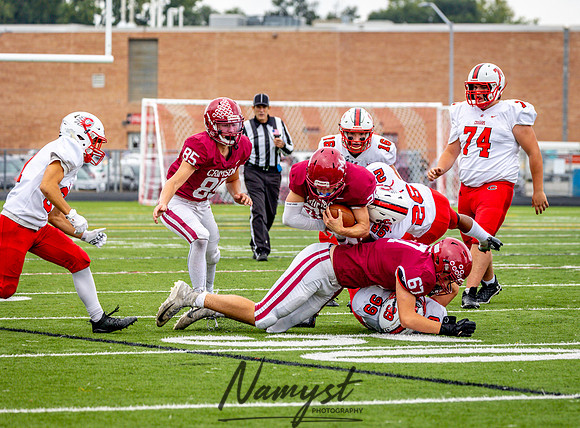 Centennial vs Maple Grove JV Football 92