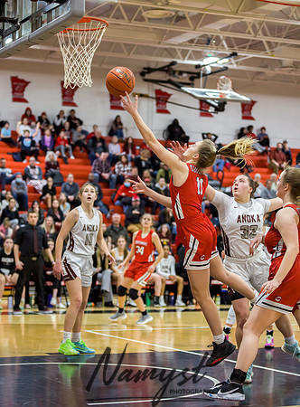 Centennial vs Anoka Girls Varsity Basketball 091