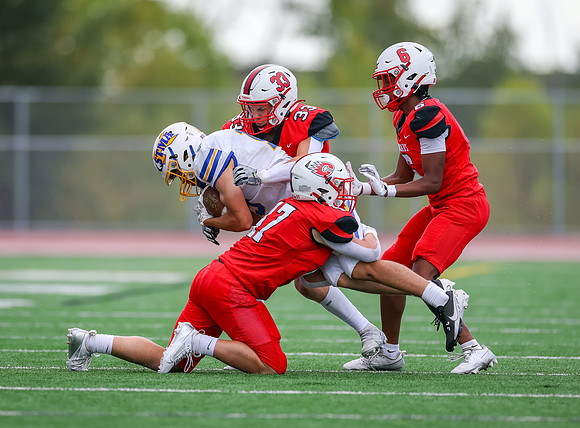 Centennial vs STMA JV Football 267