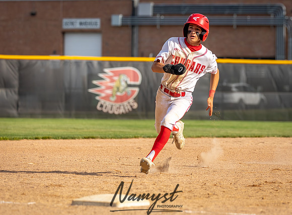 Centennial vs Forest Lake Varsity Baseball 218