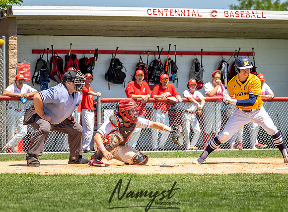 Centennial vs Mahtomedi Varsity Baseball 180