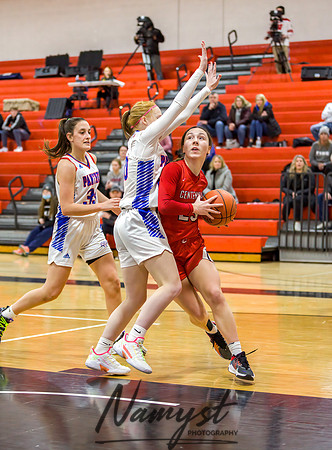 Centennial vs Spring Lake Park Girls Varsity Basketball 059