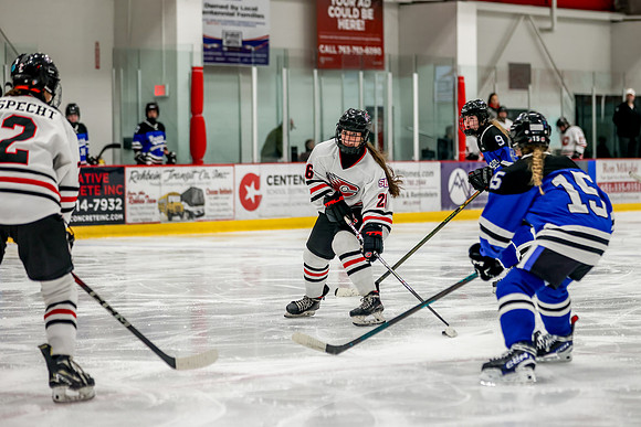 Centennial vs Roger JV Hockey 214