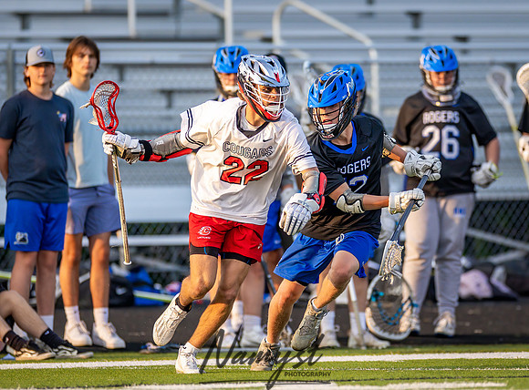 Centennial vs Rogers Varsity Lacrosse 58