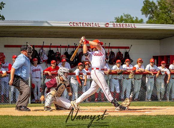 Centennial vs Forest Lake Varsity Baseball 67