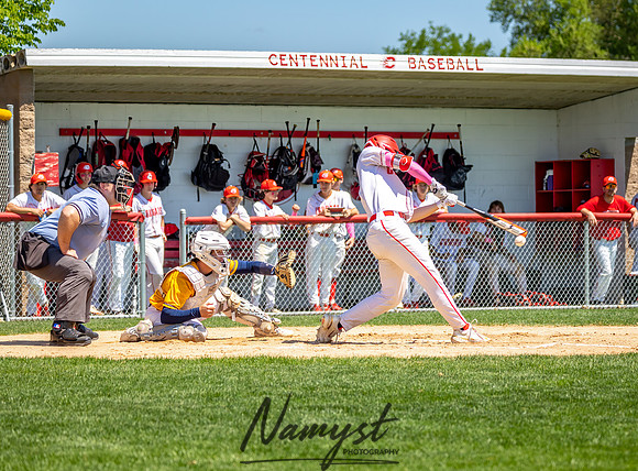 Centennial vs Mahtomedi Varsity Baseball 148