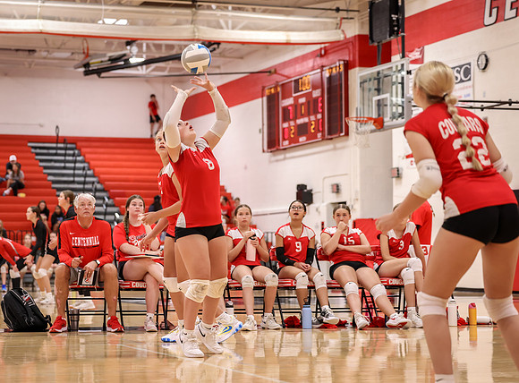 Centennial vs Mounds View Girls 9B Volleyball 62