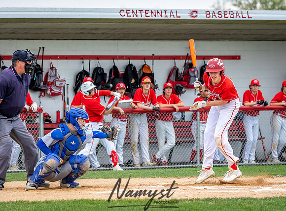 Centennial vs Spring Lake Park B Squad Baseball 44