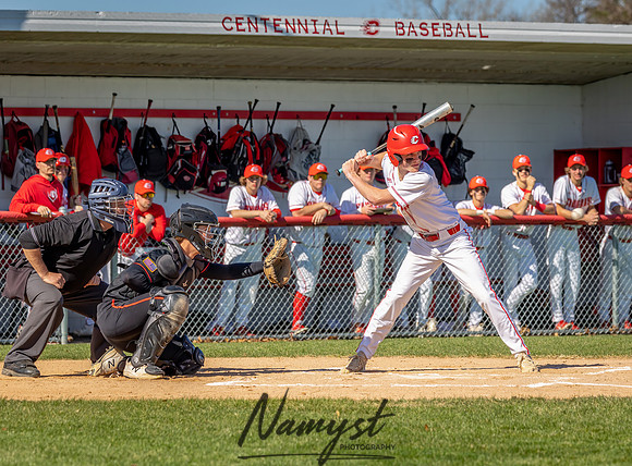 Centennial vs Elk River Varsity Baseball 60